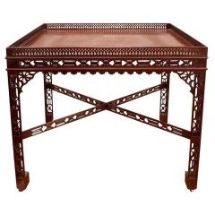 19th Century Mahogany Tray Table 5