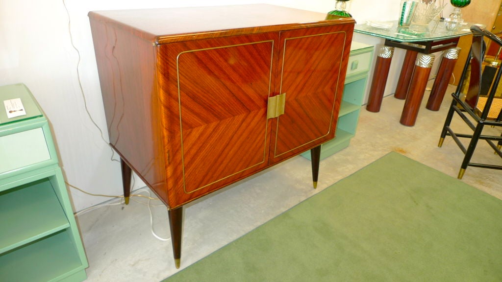 Sylvio Cavatorta (signed) Italian Liquor Cabinet Bar 1