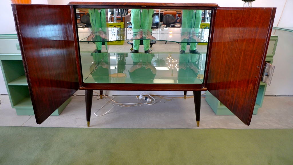 Sylvio Cavatorta (signed) Italian Liquor Cabinet Bar 2