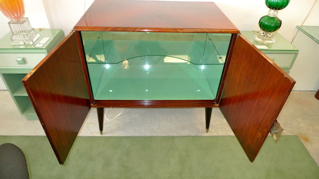 Sylvio Cavatorta (signed) Italian Liquor Cabinet Bar 3