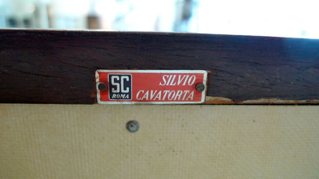 Sylvio Cavatorta (signed) Italian Liquor Cabinet Bar 5