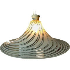 Vintage Vetri Murano Pendant Light