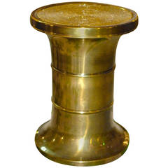 Mastercraft Patinated Brass Pedestal