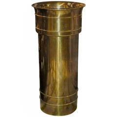 Mastercraft Patinated Brass Pedestal Jardiniere 6