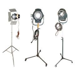 Selection of 1950's Hollywood Studio Spot & Flood Lights 7