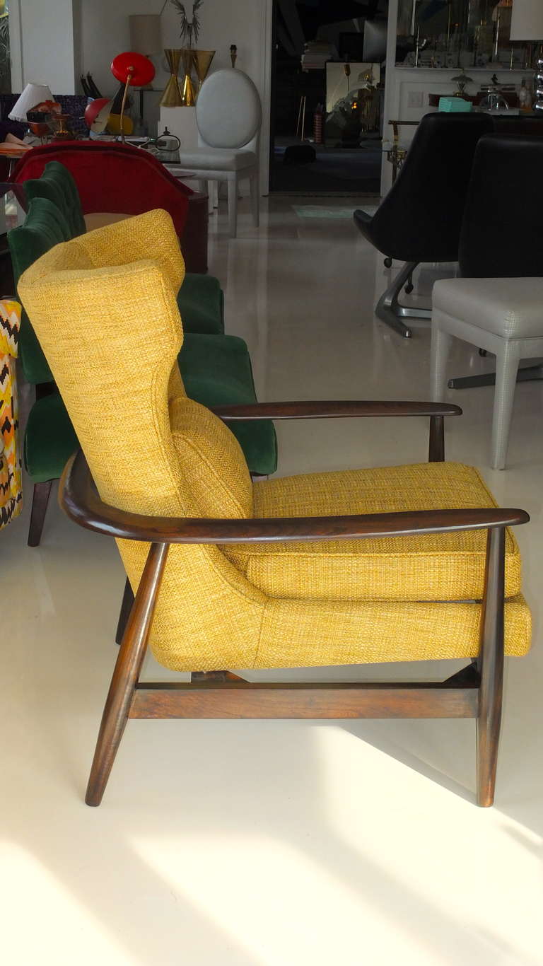 Mid-20th Century Danish Modern Wing Chair