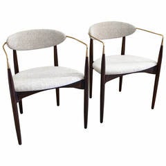 Pair of Viscount Chairs by Dan Johnson