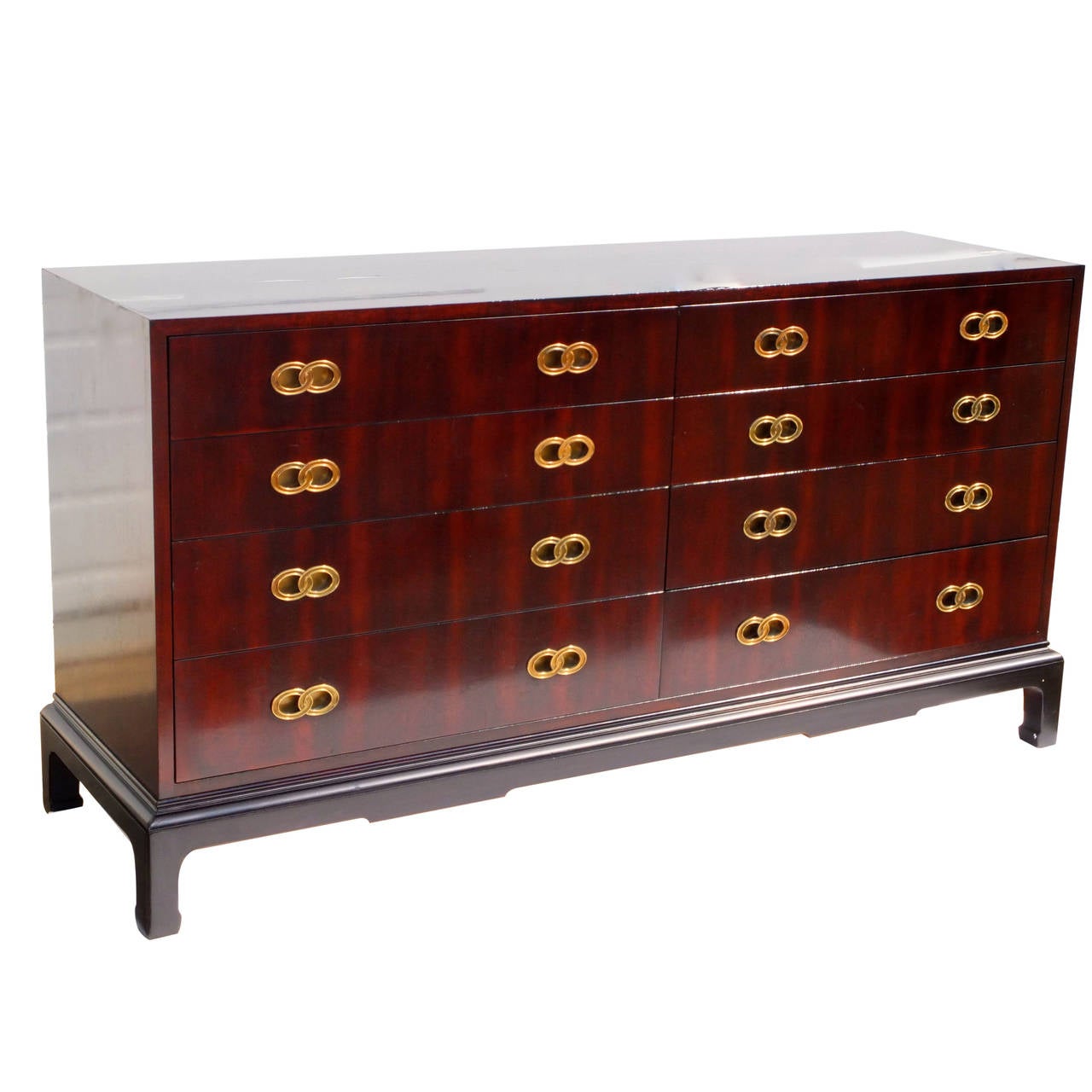 Henredon Mahogany EightDrawer Dresser at 1stDibs