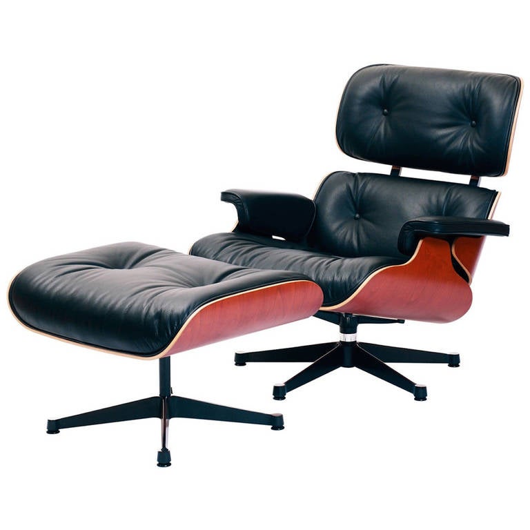 Ledig Centrum Altid Eames Lounge Chair and Ottoman in Cherry at 1stDibs | eames lounge chair  cherry wood, eames chair -china -b2b -forum -blog -wikipedia -.cn -.gov  -alibaba, eames lounge chair dimensions
