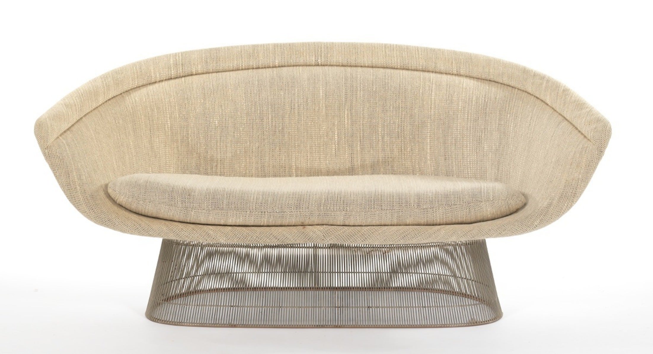 Loveseat by Warren Platner For Knoll