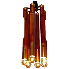 Angelo Brotto"Marziale" Chandelier for Esperia, 1970 2