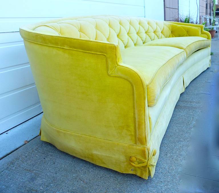 hollywood regency sofa