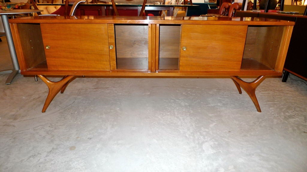 Six foot brazilian sideboard credenza at stdibs Six foot brazilian sideboard credenza at stdibs