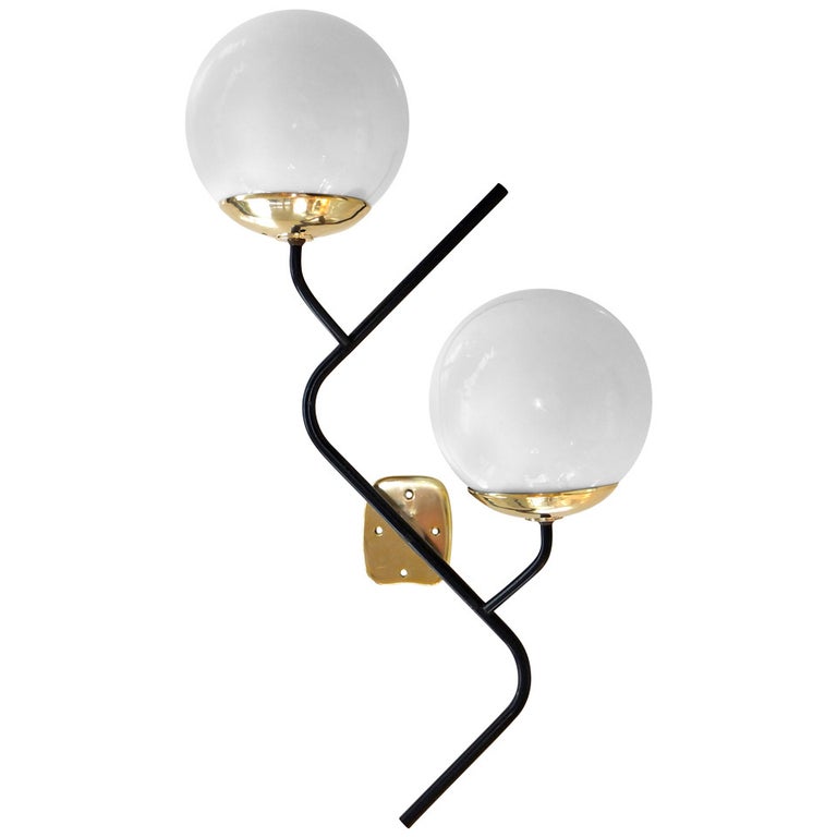 Stilnovo Zig Zag Sconce at 1stDibs