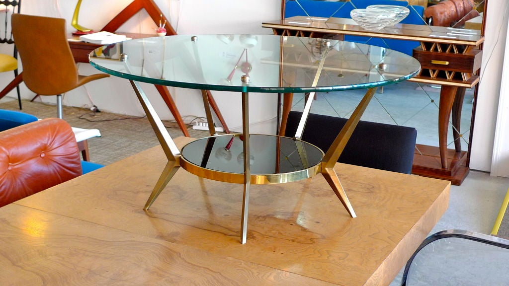 1950's French Modernist 2-tier Cocktail Table 4
