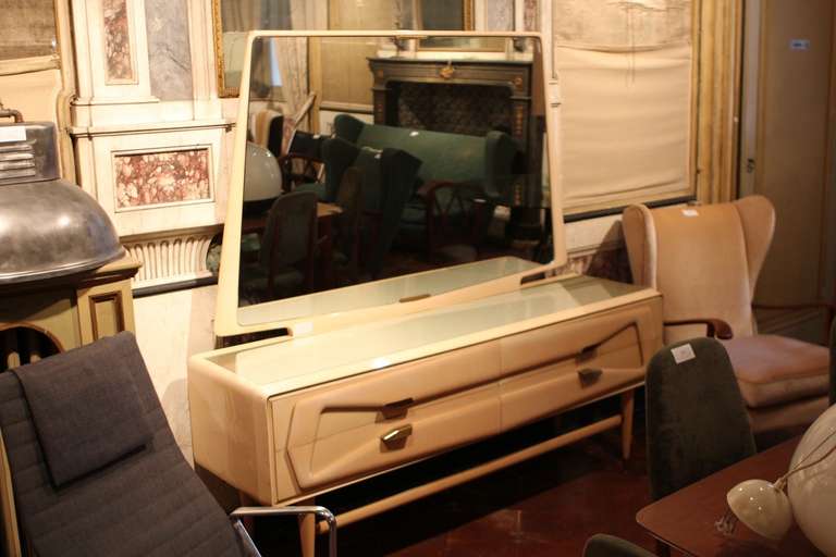 Silvio Cavatorta Dresser with Mirror 1