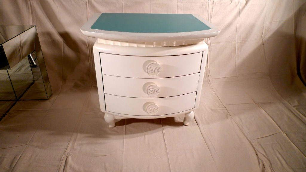 Pair of Night Side Tables from Eden Roc Hotel, Miami