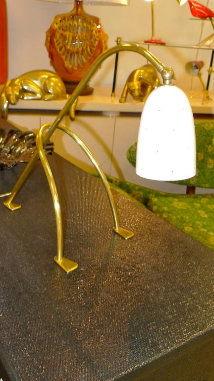 Whimsical Italian Desk Lamp by Arredoluce In Excellent Condition In Hanover, MA