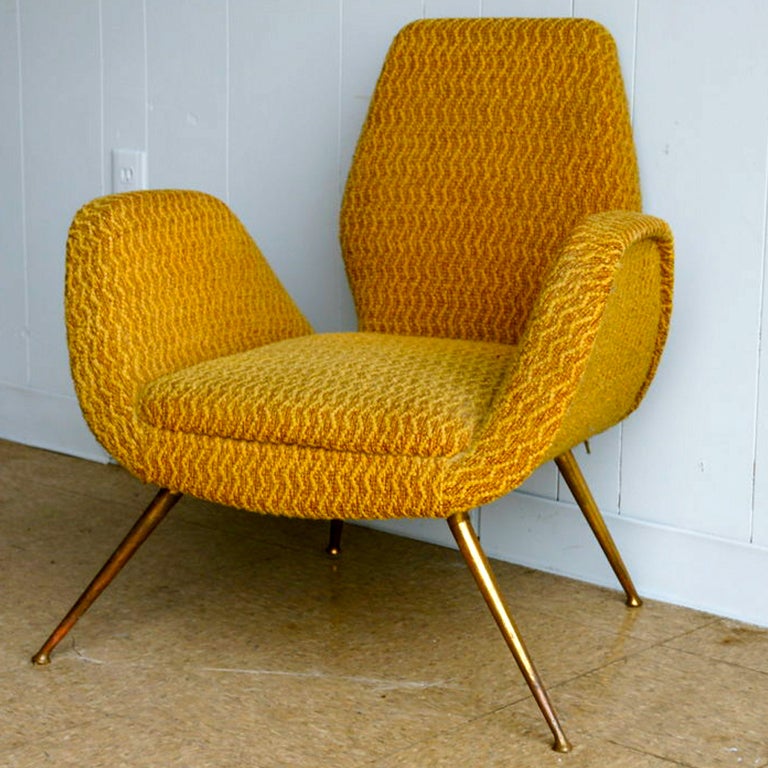 SATURDAY SALE


This chair has had too much to drink and its legs are all akimbo! Most striking and a great single chair.  Original upholstery.  Should clean up nicely.