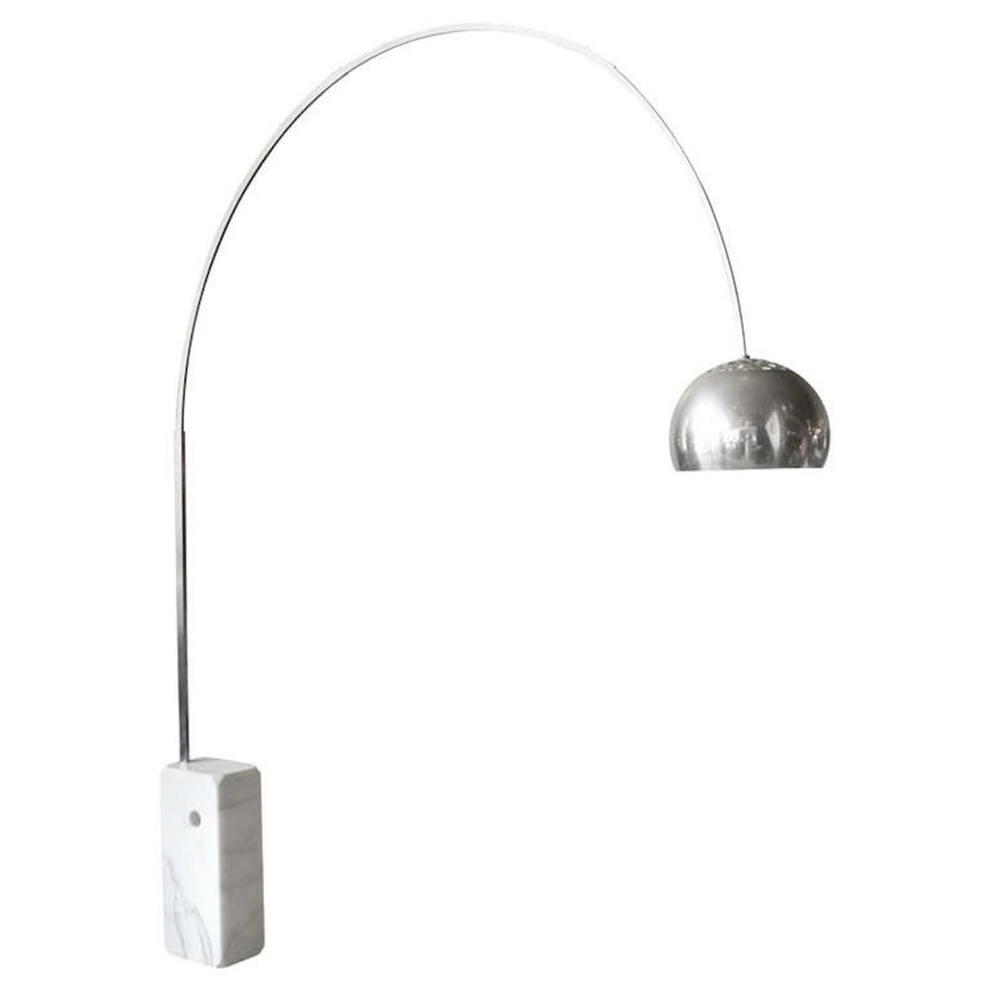 1960's "Arco" Floor Lamp for FLOS by A. & P. Castiglione