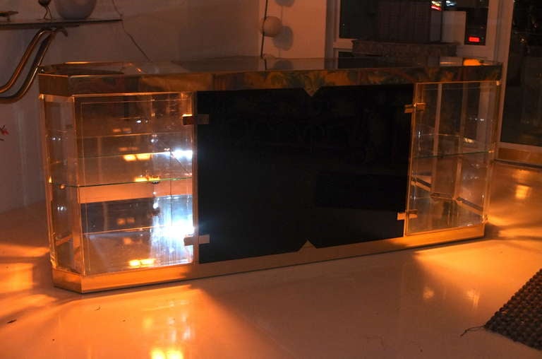 Antonio Pavia Lucite Credenza 3