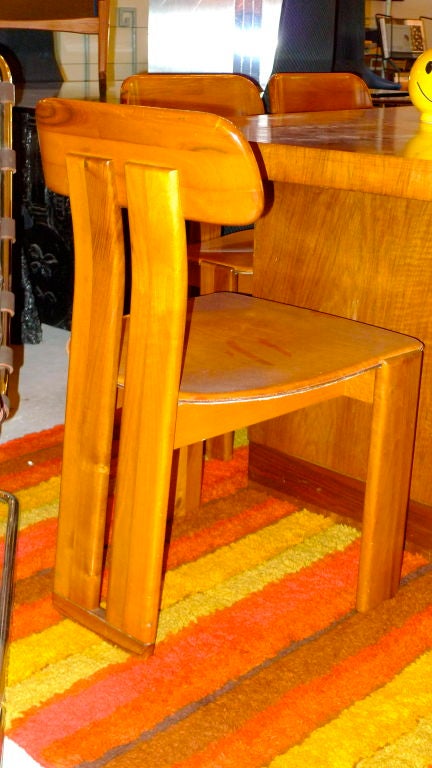 Late 20th Century Six Italian Dining Chairs - Tobia & Afra Scarpa for Maxalto
