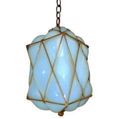 Seguso Murano "Cage" Lantern