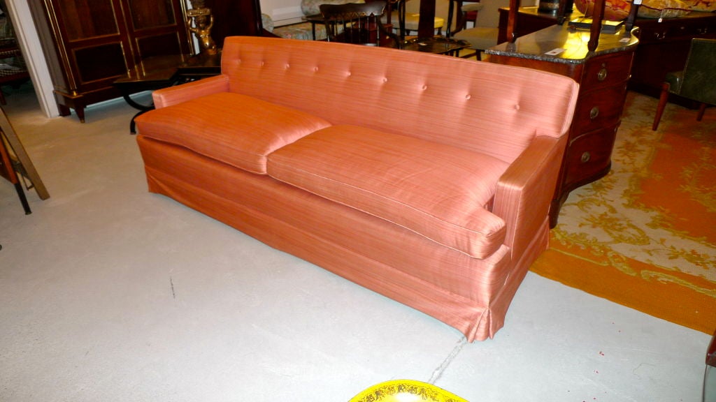 Mid-20th Century Baker 1965 Down Filled Sofa