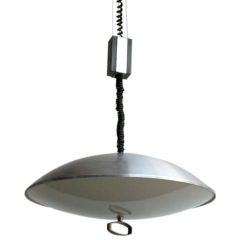 Stilnovo Suspension Pendant Light (signed) 2
