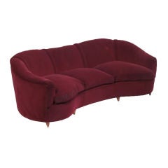 French Mid-Century Sofa In the Manner of Jean Royere