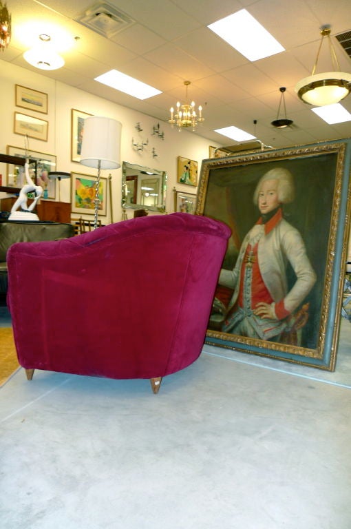 French Mid-Century Sofa In the Manner of Jean Royere 4
