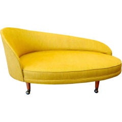 Adrian Pearsall for Craft Associates Curved Chaise