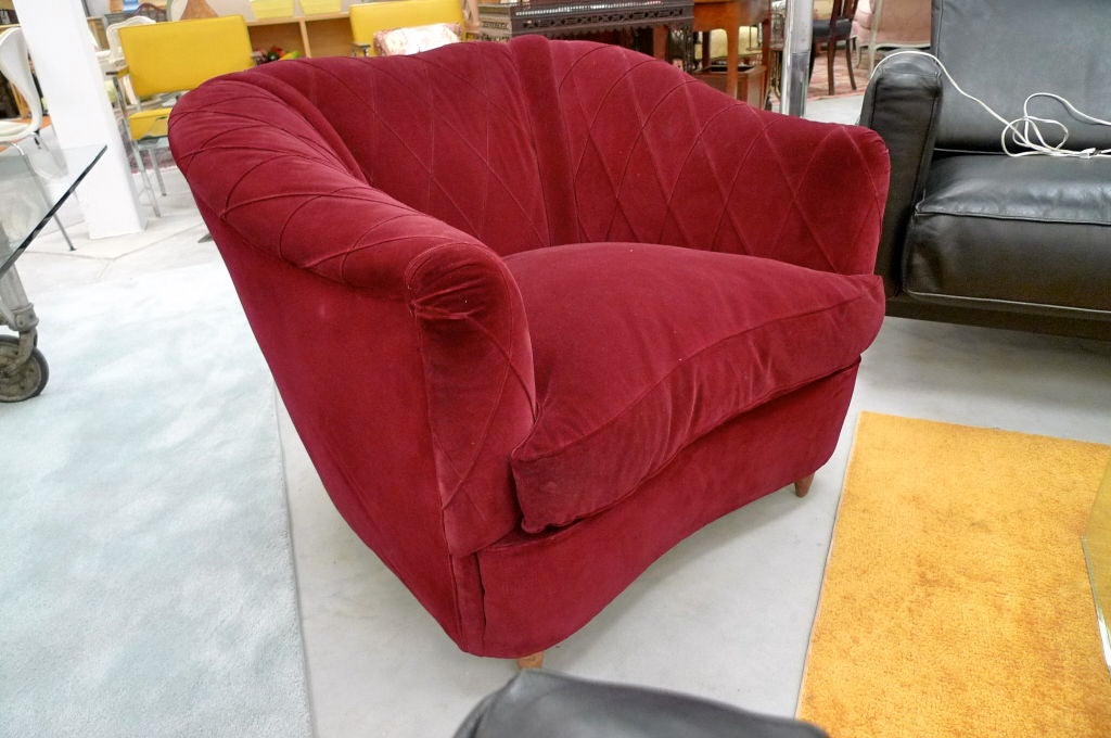 French Mid-Century Sofa In the Manner of Jean Royere 7