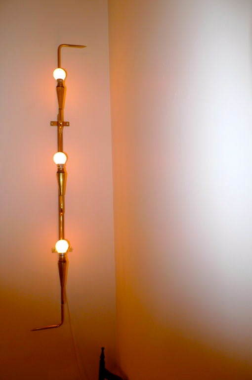 French Modernist Long Wall Light 1