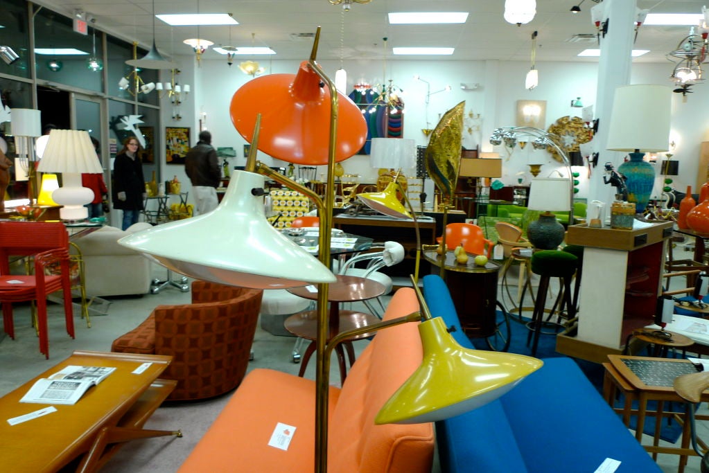 three head floor lamp