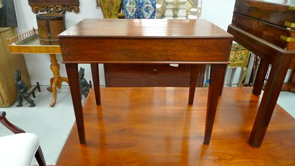 English Small Low Table (converted from Chamber Pot)