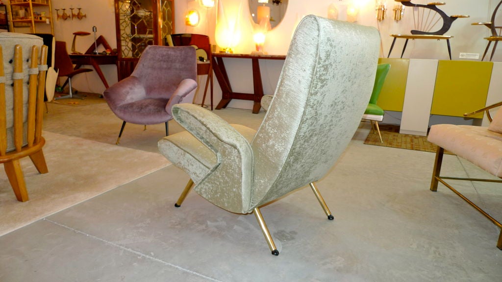 Sculptural Italian Lounge Chair 4