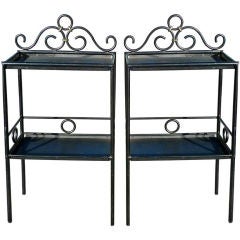 Pair of French 1950's Night Stands 9
