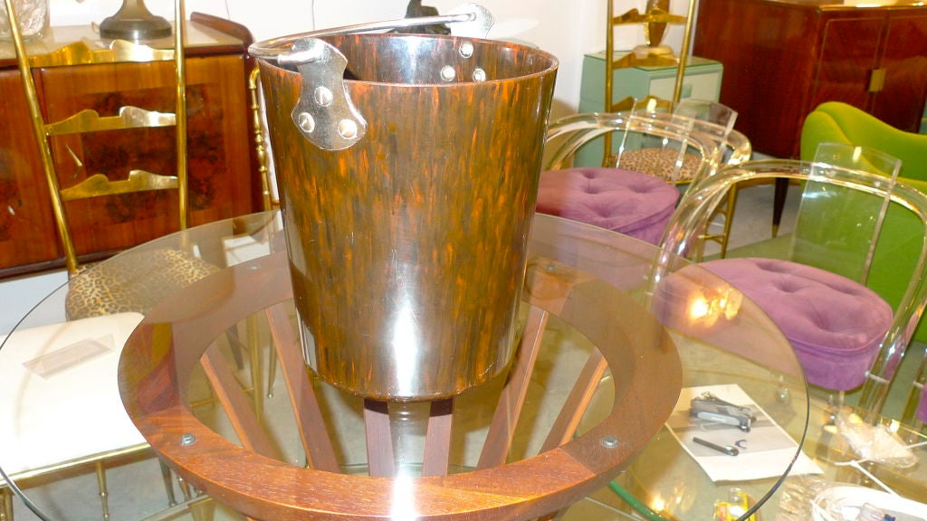 Tortoiseshell Bakelite Bottle Chiller