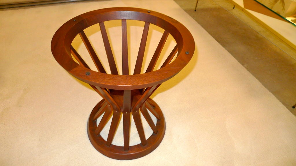 Edward Wormley for Dunbar Rosewood Wheat Sheaf Side Table 1