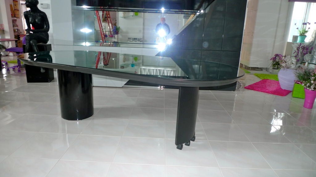 20th Century Extension Dining Table by Roger Rougier