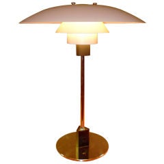 Vintage Louis Poulsen for Poul Henningsen PH 4/3 Table Lamp