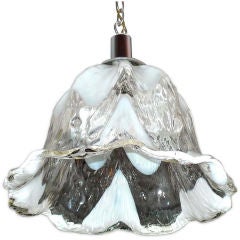 Murano Glass Bell Pendant