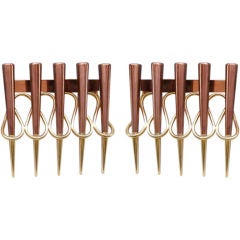 A Pair of Sconces attributed to Giò Ponti 7