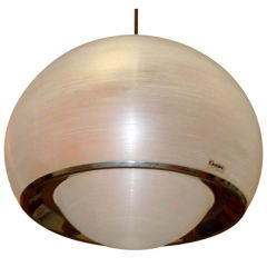 Harvey Guzzini Opaque Acrylic Dome Pendant