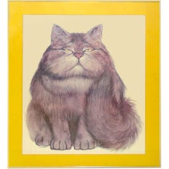 Vintage "Fat Cat" by Larry Nielson