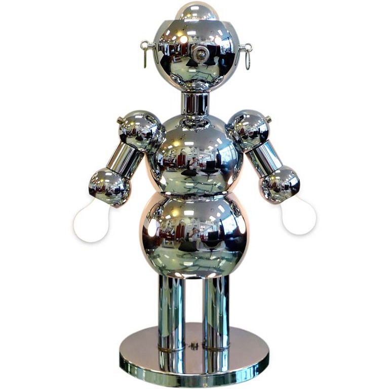 Robot Lamp by Torino Designs at 1stdibs