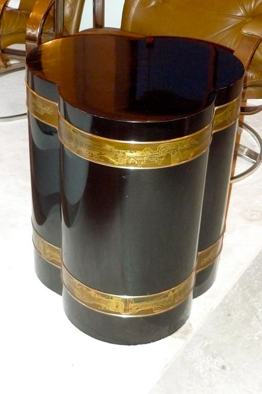 Bernhard Rhone for Mastercraft Trifoliate Side Table