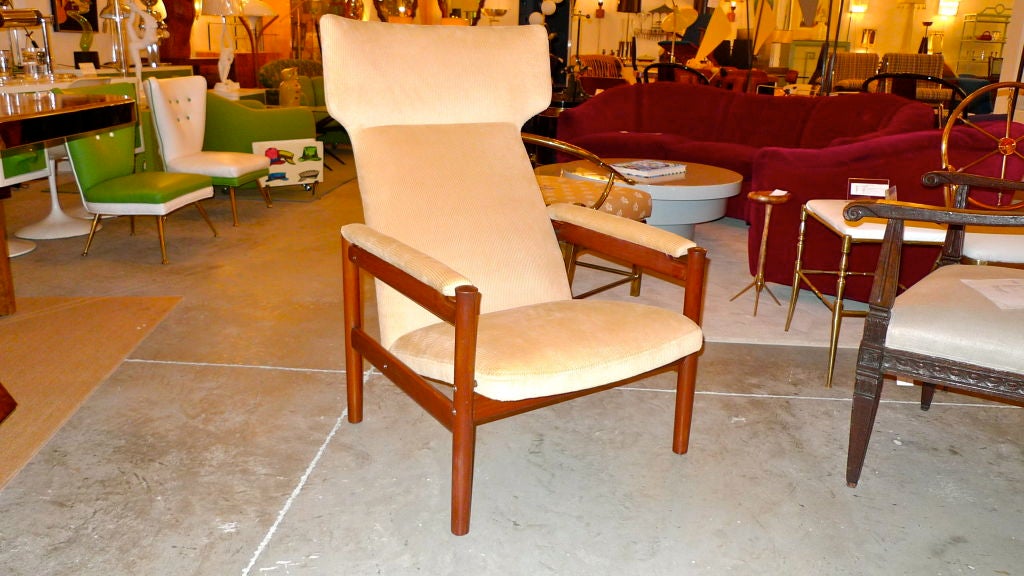 Danish Soren Hansen Wing Chair