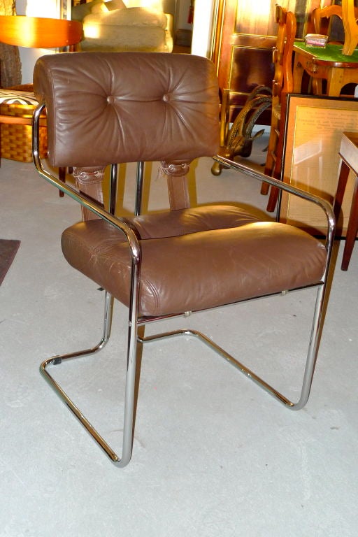 Late 20th Century Set of 6 Tucroma Dining Chairs by Mariani for Pace Collection